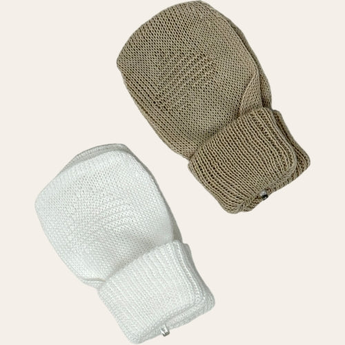 Nancy - 2 Paia Muffole Neonato In Puro Cotone Art.1808
