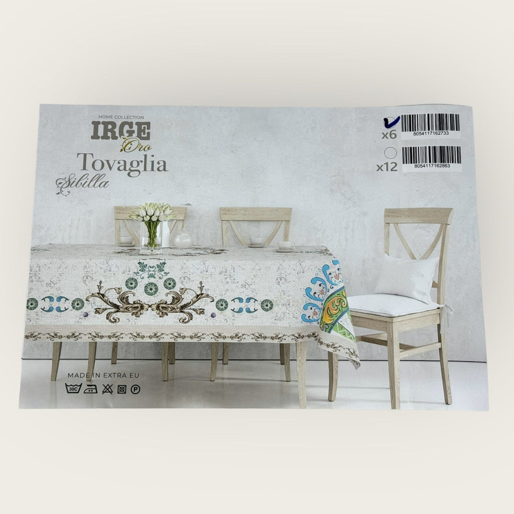 Irge Oro - Tovaglia Rasatello X6 Idrorepellente