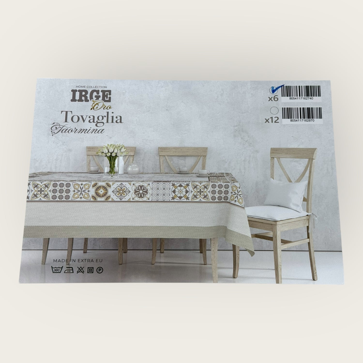 Irge Oro - Tovaglia Rasatello X6 Idrorepellente