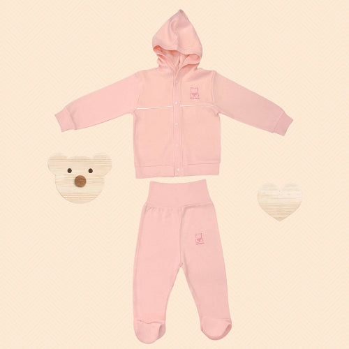 Irge Baby - Set Neonato Ghettina E Cardigan Art. Bor03
