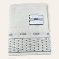 Irge Telo Bagno Spugna 100% Cotone Mis.100x150 Con Balza In Tinta Ricamata Art. Giulia