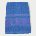 Irge Telo Bagno Spugna 100% Cotone Mis.100x150 Con Balza In Tinta Ricamata Art. Adele