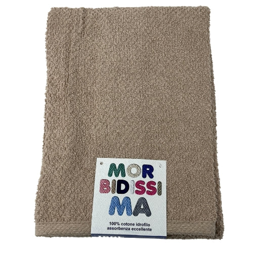 Irge Home - Morbidissimo Set 1 Ospite + 1 Asciugamano In 100% Cotone Idrofilo Super Assorbente