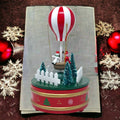 Irge Natale Carillon Mongolfiera Con Movimento Circolare  Art. Irn28