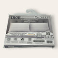 Irge Home - Coppia Federa Con Zip Damascato In Puro Cotone Sanforizzato Art. Purezza