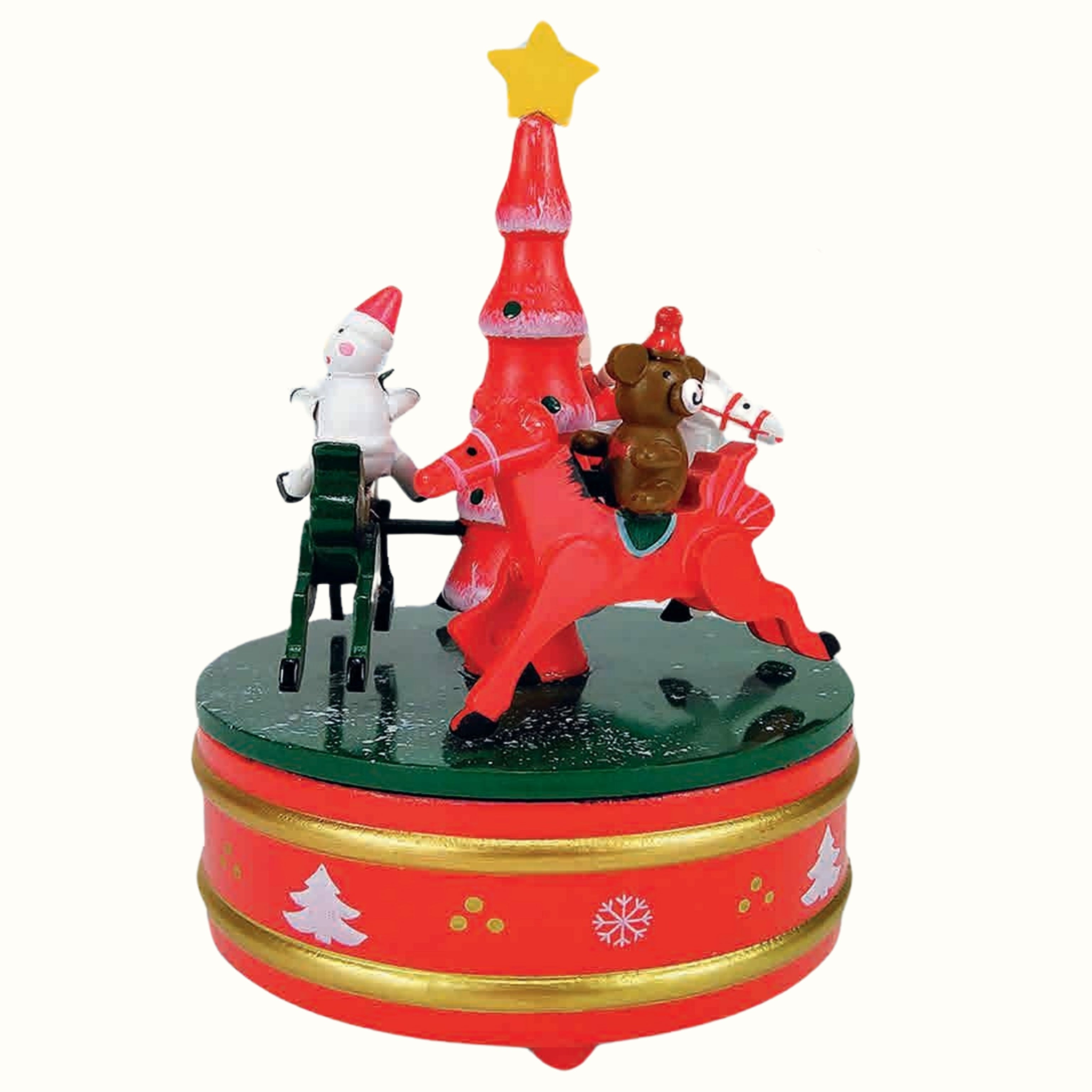 Irge - Carillon Albero Di Natale A Movimento Circolare  Art. Irn77