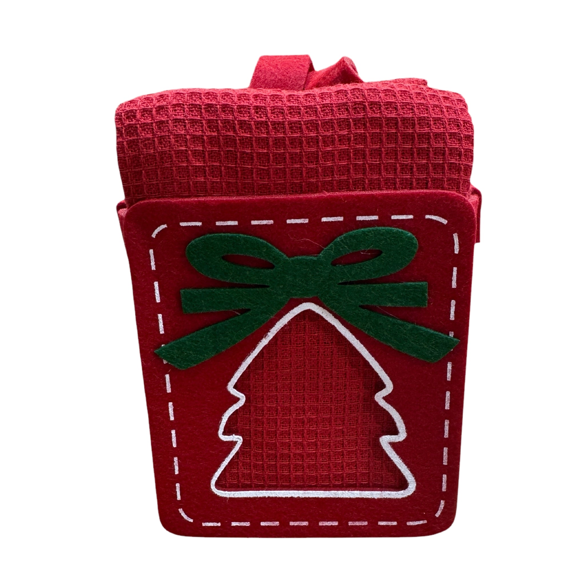 Irge Natale - Borsetta Con 3 Pezzi Strofinacci Natalizi  Art. Irn82