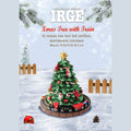 Irge - Albero Di Natale Con Treno Carillon Natalizio Con Luci Led E Movimento Circolare  Irn88