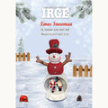 Irge Natale - Xmas Snowman - Pupazzo Di Neve In Resina  Art. Irn91