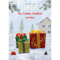 Irge Natale - Addobbo Christmas Gift Box Tris Scatole Con Luci Led  Art. Irn106