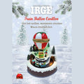 Irge - Carillon Treno - Balloon Natalizio Con Luci Led E Movimento Circolare  Art. Irn147