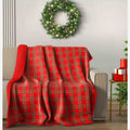 Irge Natale - Shinny Plaid 1 Posto E 1 Posto E Mezzo Scozzese Natalizio In Morbida Flannel Art. Irn62-63