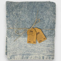 Irge - Telo Bagno Spugna Stone-washed 100% Cotone Effetto Slavato 90x140  Art. Telo Bagno
