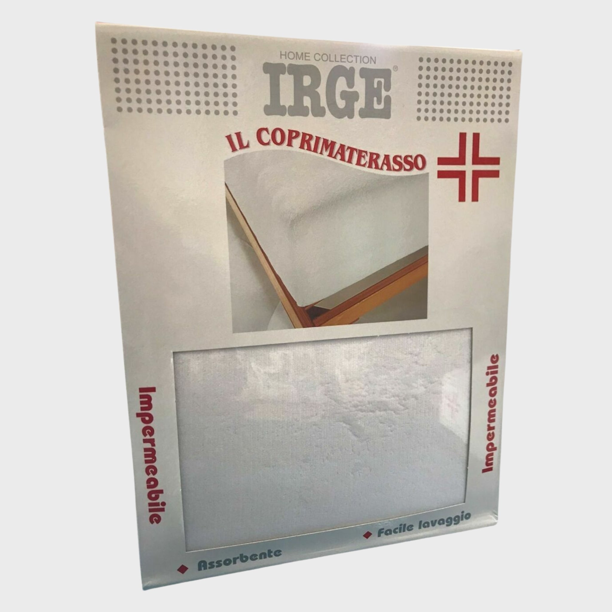 Irge - Coprimaterasso Matrimoniale , Singolo E Piazza E Mezza Impermeabile Sanitario Scatolato