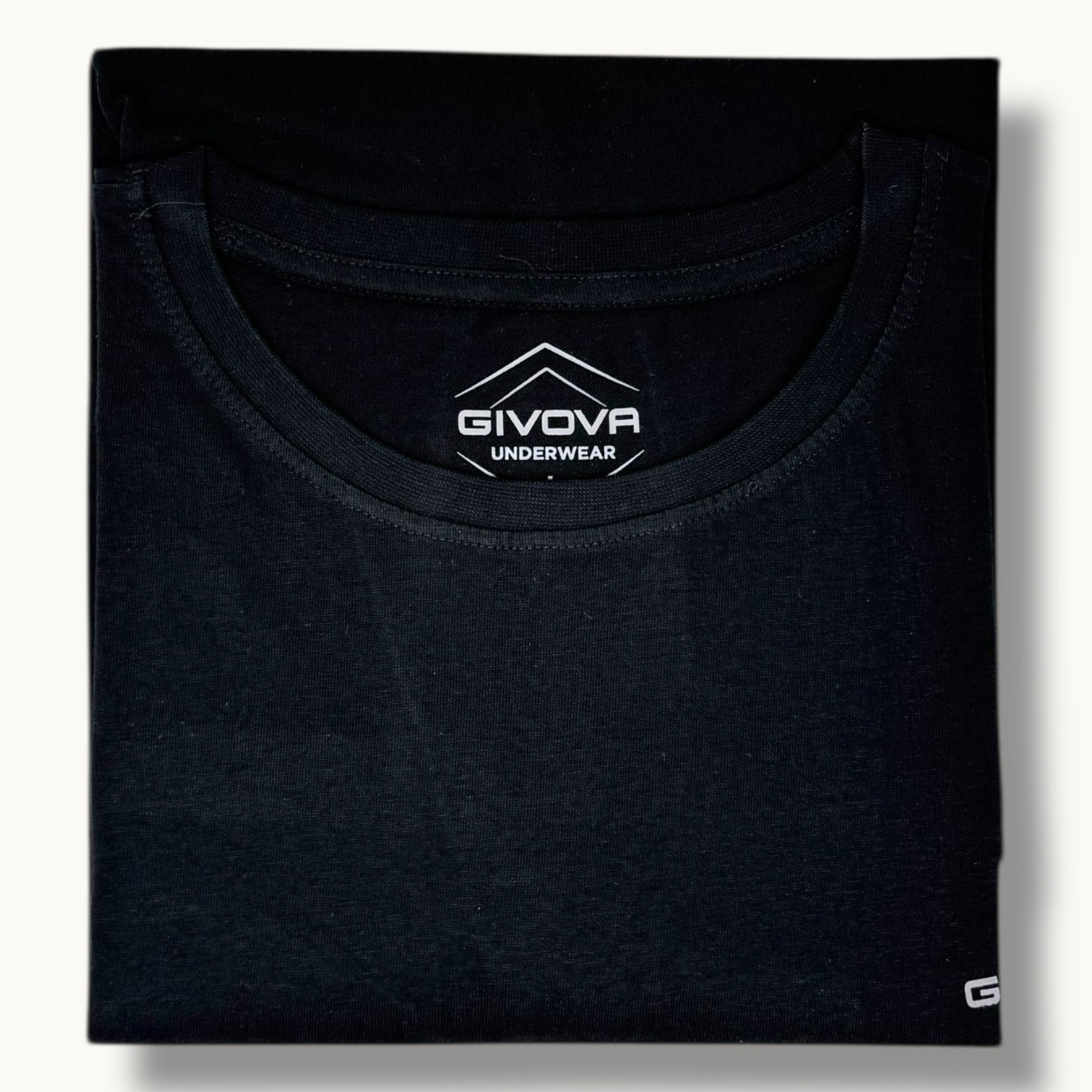 Givova Homewear Maglia Uomo Giro Collo Mezza Manica In Jersey 100% Cotone Art. Gt1200w