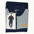 Givova - Tuta Uomo Full Zip In Felpa Di Poliestere - Pantaloni E Felpa Con Tasche E Con Logo Art G700fab