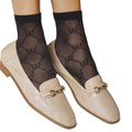 Meri - Calzino Donna 20 Den In Filanca Ricamato Disegno Love Art. A5006 Love