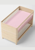 T&r 046 Lenzuola Lettino Con Angoli Cotone 60x130 Rosa