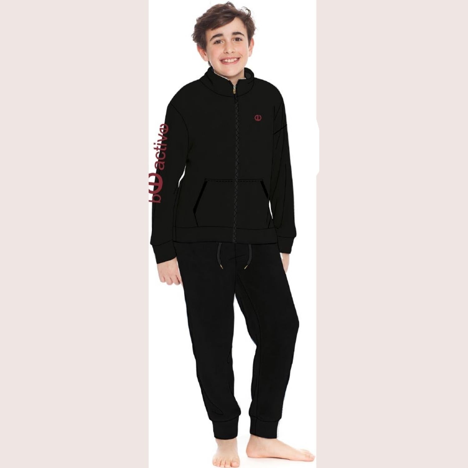 Irge Sport Active Inverno -tuta Felpa Bimbo  Tutta Zip Con Stampa E Pantalone Con Coulisse  Art. Ik254