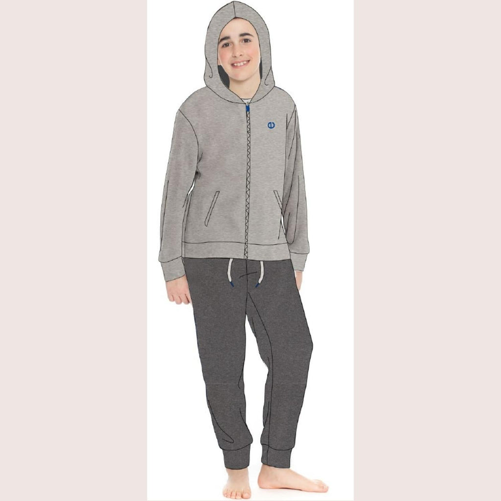 Irge Sport Active Inverno -tuta Felpa Bimbo  Tutta Zip Con Stampa E Pantalone Con Coulisse  Art. Ik259