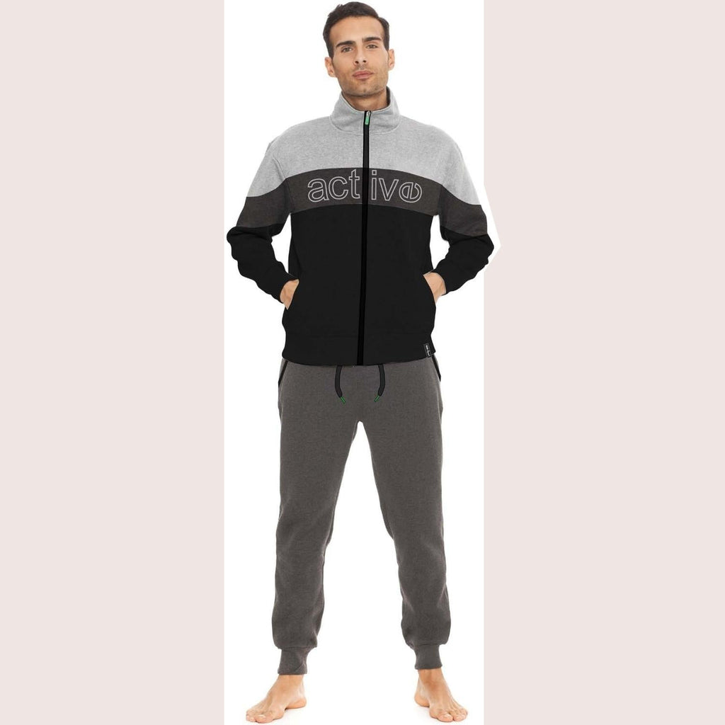 Irge Sport Boy Tuta Sottuomo In Felpa Tutta Zip Pantalone Con Tasche  Art.su86
