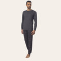 Irge Pigiama Uomo Serafino Caldo Cotone 100% Stampato Con Taschino  Art. Mi1364