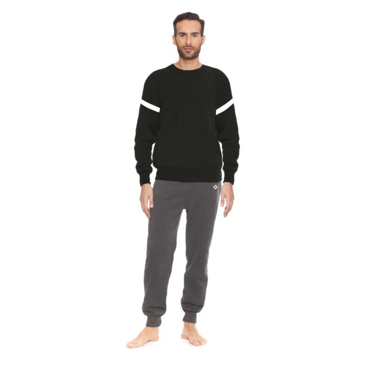 Irge Home Wear Tuta Ragazzo Invernale Girocollo In Felpina Di Cotone  Art. Su108