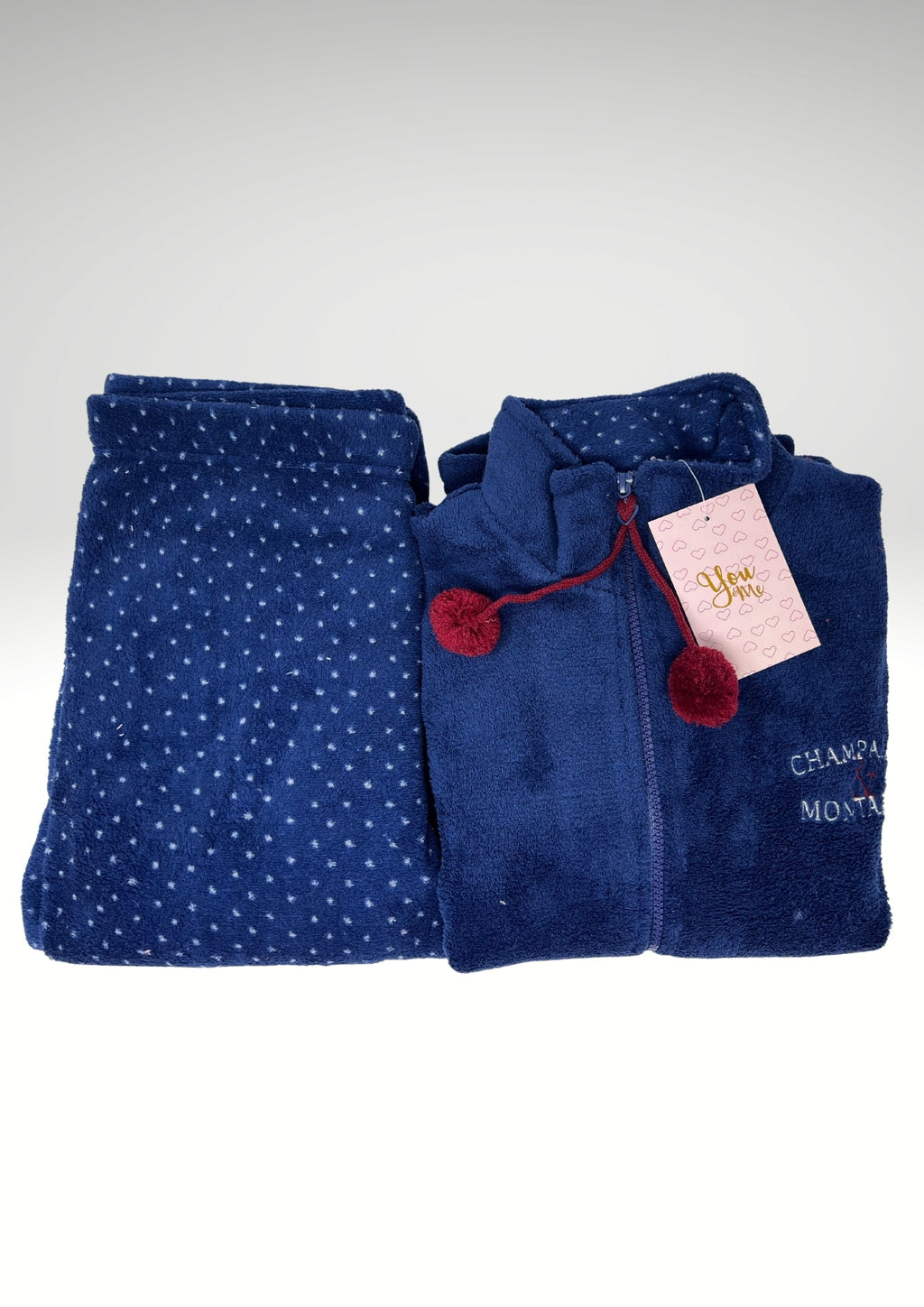 Y&m By Irge - Pigiama Donna In Coral Invernale Y&m292