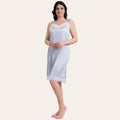 Irge Canotta Donna Spalla Stretta In Raso Con Applicazione In Pizzo  Art. Ir1578