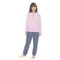 Irge - Pigiama Bimba Cotone Lungo Serafino 3 Bottoni Stampato In Puro Cotone  Art. Ik279