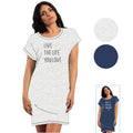 Irge - Abitino Camicia Da Casa Donna Mezza Manica In Jersey Puro Cotone Con Stampa  Art. Mi1569