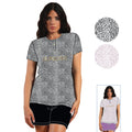 Irge - Pigiama Donna Cotone Serafino Mezza Manica Corto In Jersey Puro Cotone Stampato  Art. Mi1530