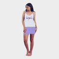 Y&m - Pigiama Donna Cotone Estico 100% Jersey Art. Y&m348