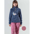 Irge Pigiama Bimba Invernale In Morbido Coral Con Ricamo  Art. Ik364