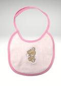 Roby -bavetta Ciniglia Ricamata In Cotone 100% Chiusura/laccetti Femminuccia Art. B212