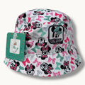 Ellepi Disney Cappello Mod. Pescatore Neonata In Puro Cotone Con Personaggi Disney Art. Wh0815