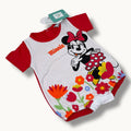 Ellepi Disney Pagliaccetto Jersey Corto In Cotone 100% Stampa Disney (minnie Mouse) Art. Wg8140