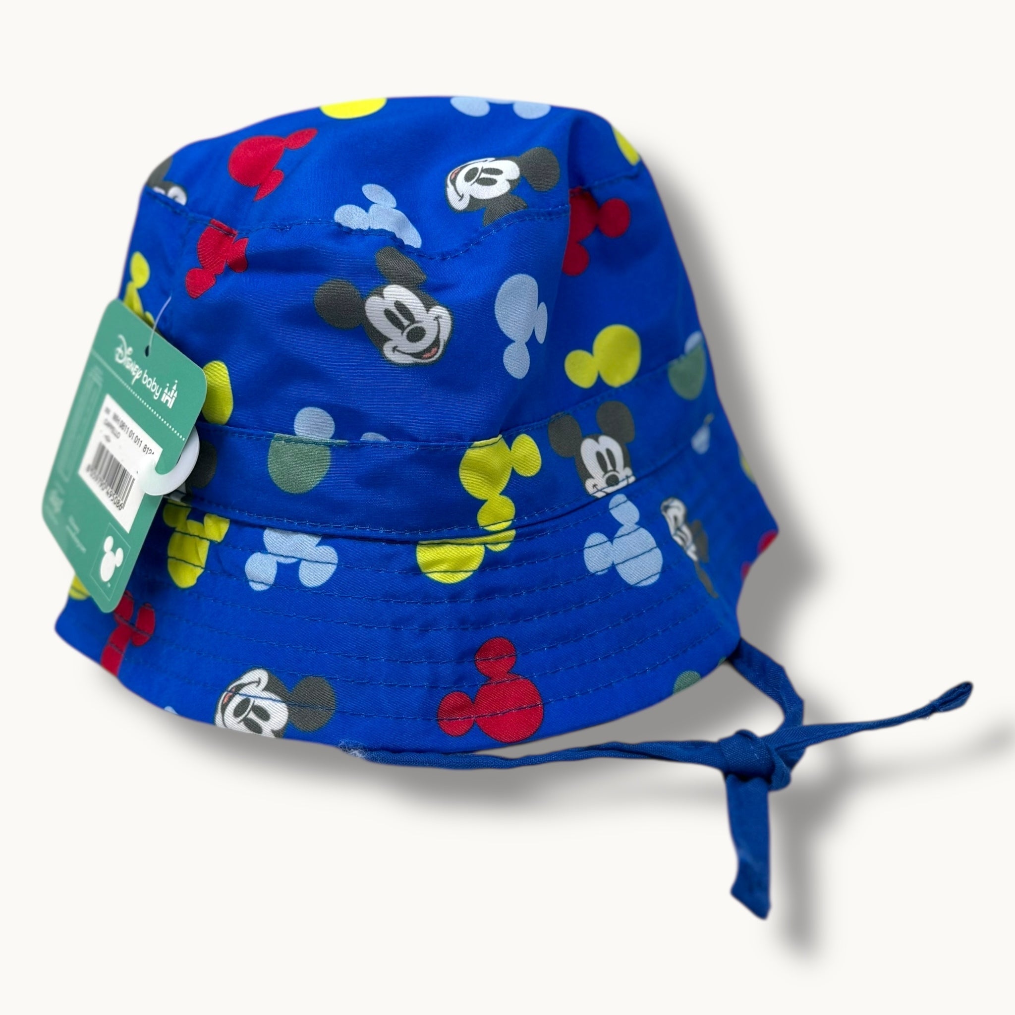 Ellepi Disney Cappello Mod. Pescatore Neonato In Puro Cotone Con Personaggi Disney Art. Wh0811