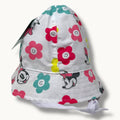 Ellepi Disney Cappello Mod. Pescatore Neonata In Puro Cotone Con Personaggi Disney Art. Wh0814