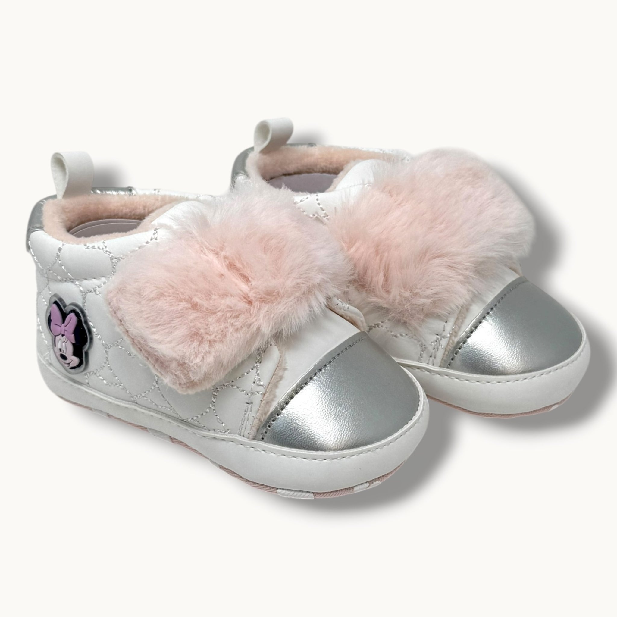 Ellepi Baby Disney Scarpina Baby Femminuccia Con Chiusura A Strappo Minnie Mouse Art. W42173