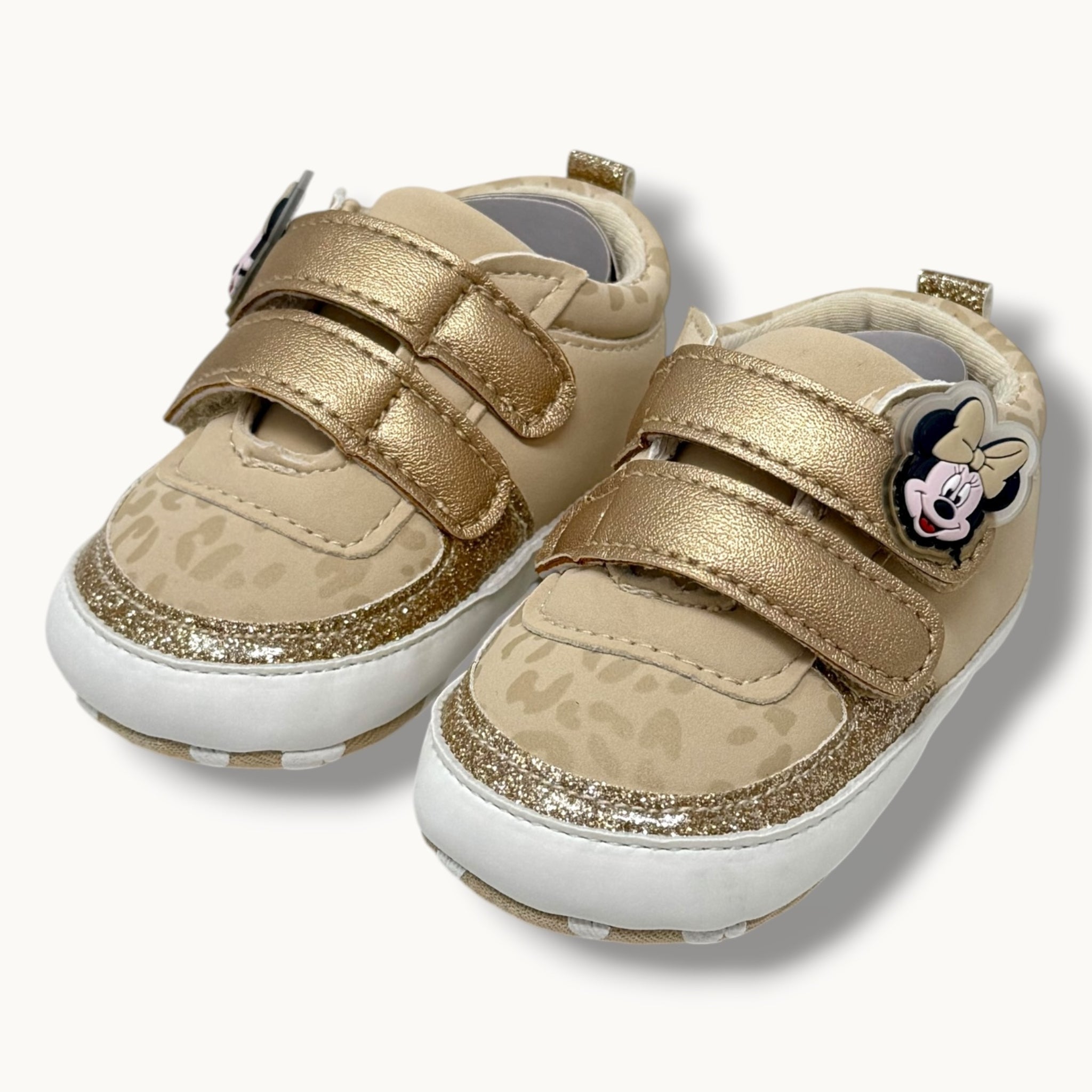 Ellepi Baby Disney Scarpina Baby Femminuccia Con Chiusura A Strappo Minnie Mouse Art. W42172