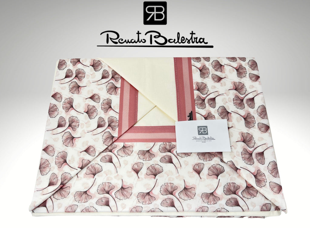 Renato Balestra - Completo Lenzuola Matrimoniale In Puro Cotone Toronto Art. Copp967