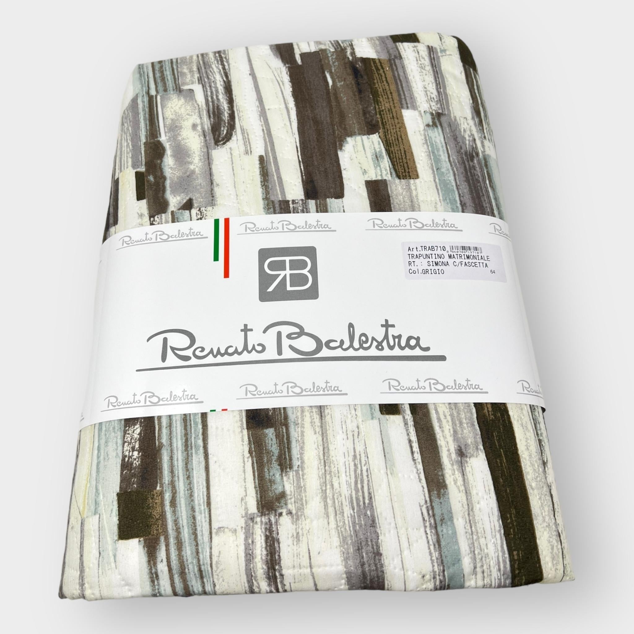 Renato Balestra Trapuntino Primavera Stampato Singolo E Matrimoniale  Art.trab710