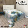 Narciso Home - Copriletto Matrimoniale Stampa Digitale Variante Unica  Art. Lett197