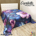 Narciso Home - Copriletto Matrimoniale Stampa Digitale Variante Unica  Art. Lett199