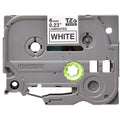 BROTHER NASTRO LAMINATO DA 6 MM (8 M) NERO/BIANCO [TZE211]