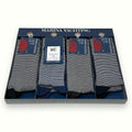 Marina Yachting Confezione 12 Paia Calza Uomo Lunga In Puro Cotone Extrafine (colori Assortiti)  Art. Mb51914