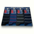 Marina Yachting - Confezione 12 Paia Calza Uomo Lunga In Puro Cotone Extrafine (colori Assortiti)  Art. Mb53314