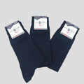 Marina Yachting 3 Paia Calza Uomo Corta In Tinta Unita Blu 100% Cotone  Art.mf30040