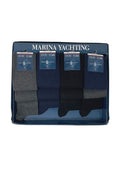 Marina Yachting  Conf.12 Paia Calza Uomo Lunga In Caldo Cotone 100% Tinta/unita Col/ass. Art.ma30112